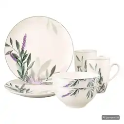 Netto Marken-Discount Seltmann Weiden Frühstücks-Set Savona Provence 6er Set Angebot
