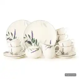 Netto Marken-Discount Seltmann Weiden Kaffeeservice Savona Provence 20er Set Angebot