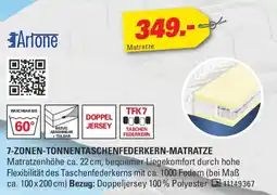 Höffner Artone 7-zonen-tonnentaschenfederkern-matratze Angebot