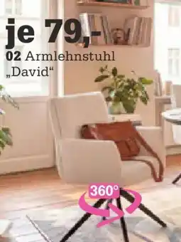 Höffner Armlehnstuhl „David" Angebot