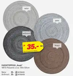 Höffner Flechtteppich ø 120cm Angebot