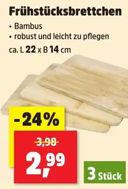 Thomas Philipps Frühstücksbrettchen Bambus Angebot