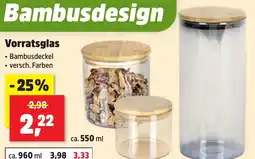Thomas Philipps Bambusdesign Vorratsglas Angebot