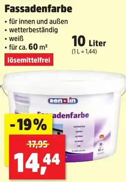 Thomas Philipps Fassadenfarbe renolin Angebot