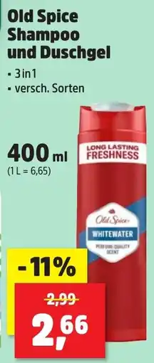 Thomas Philipps Old Spice Shampoo und Duschgel Angebot