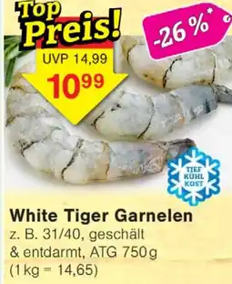 Wiglo Wunderland White Tiger Garnelen Angebot
