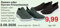 Wiglo Wunderland Damen oder Herren-Freizeitschuh Angebot