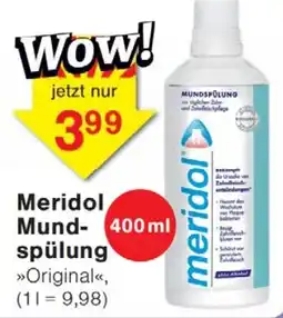 Wiglo Wunderland Meridol Mundspülung »Original« Angebot
