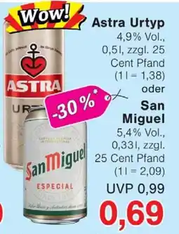 Wiglo Wunderland Astra Urtyp Angebot