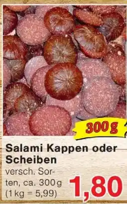Wiglo Wunderland Salami Kappen oder Scheiben Angebot