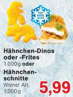 Wiglo Wunderland Hähnchen-Dinos oder -Frites Angebot
