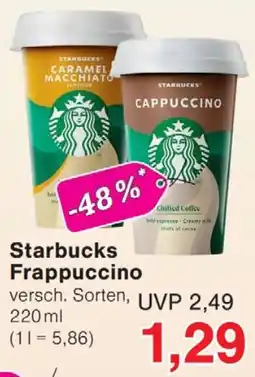 Wiglo Wunderland Starbucks Frappuccino Angebot