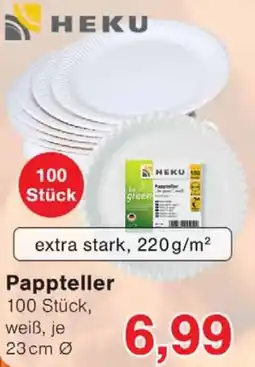 Wiglo Wunderland HEKU Pappteller Angebot