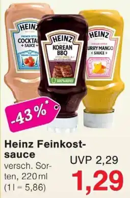 Wiglo Wunderland Heinz Feinkost-sauce Angebot