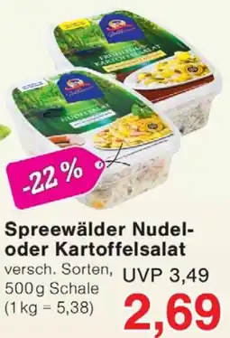 Wiglo Wunderland Spreewälder Nudel- oder Kartoffelsalat Angebot