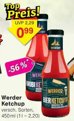 Wiglo Wunderland Werder Bier Ketchup Angebot
