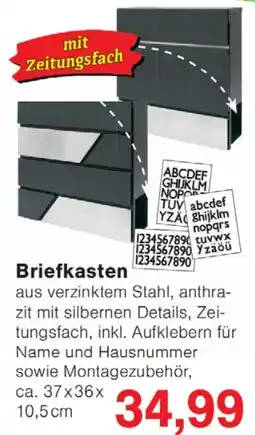 Wiglo Wunderland Briefkasten Angebot