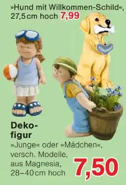 Wiglo Wunderland Dekofigur »Junge« oder »Mädchen« Angebot