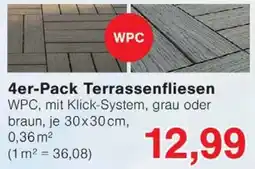 Wiglo Wunderland WPC Terrassenfliesen Angebot