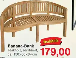 Wiglo Wunderland Banana-Bank Teakholz Angebot