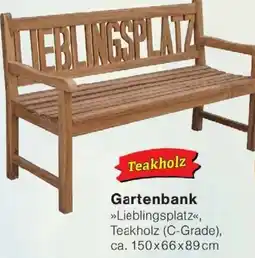 Wiglo Wunderland Gartenbank Angebot
