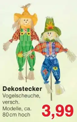 Wiglo Wunderland Dekostecker Vogelscheuche Angebot