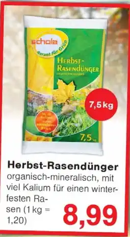 Wiglo Wunderland schola Herbst-Rasendünger Angebot
