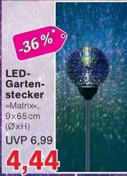 Wiglo Wunderland LED-Gartenstecker »Matrix« Angebot
