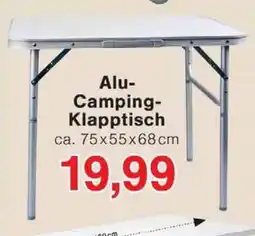 Wiglo Wunderland Alu-Camping-Klapptisch Angebot