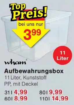 Wiglo Wunderland wham Aufbewahrungsbox Angebot