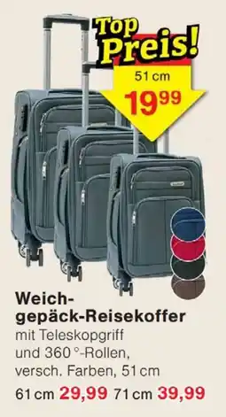 Wiglo Wunderland Weichgepäck-Reisekoffer Angebot