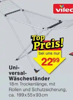 Wiglo Wunderland viled Universal-Wäscheständer Angebot