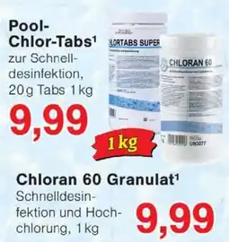 Wiglo Wunderland Pool-Chlor-Tabs Angebot