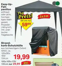 Wiglo Wunderland Easy-Up-Falt-pavillon Angebot