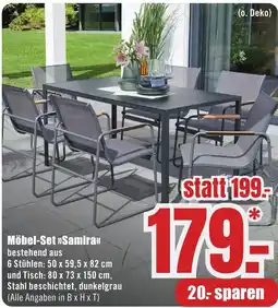 B1 Discount Baumarkt Möbel-Set »Samira« Angebot