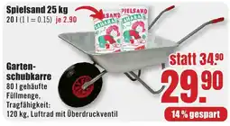 B1 Discount Baumarkt Gartenschubkarre Angebot