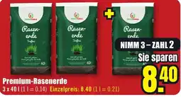 B1 Discount Baumarkt Premium-Rasenerde Angebot