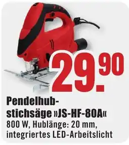 B1 Discount Baumarkt Pendelhub-stichsäge »JS-HF-80A« Angebot