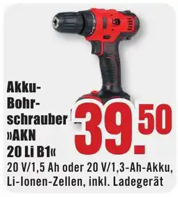 B1 Discount Baumarkt Akku-Bohr-schrauber »AKN 20 Li B1« Angebot