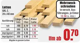 B1 Discount Baumarkt Mehrzweckschrauben Angebot