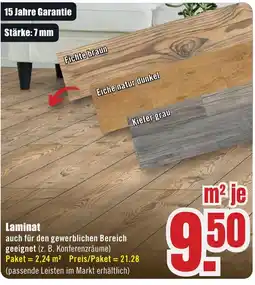 B1 Discount Baumarkt Laminat Angebot