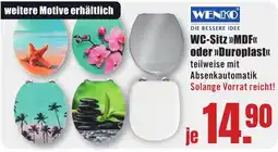 B1 Discount Baumarkt WC-Sitz WENKO Angebot