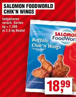 EDEKA Foodservice Salomon foodworld chik'n wings Angebot