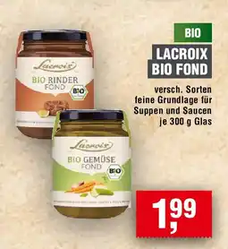 EDEKA Foodservice Lacroix bio fond Angebot
