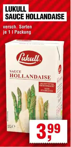 EDEKA Foodservice Lukull sauce hollandaise Angebot