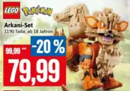 Stolz LEGO Pokémon Arkani-Set Angebot