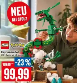 Stolz LEGO Pokémon Rayquaza-Set Angebot