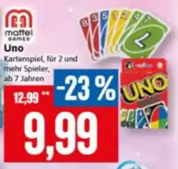 Stolz mattel games Uno Angebot