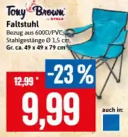 Stolz Tony Brown Faltstuhl Angebot