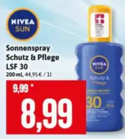 Stolz NIVEA SUN Sonnenspray Schutz & Pflege LSF 30 Angebot
